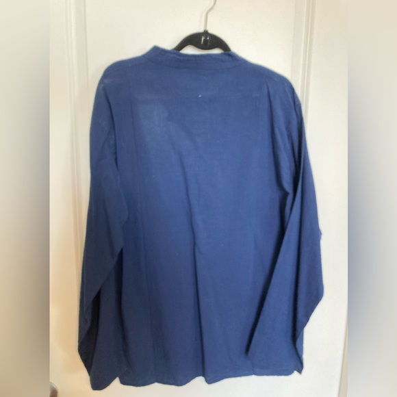 Nepalesse Collarless Shirt - XLarge - Picture 3 of 3